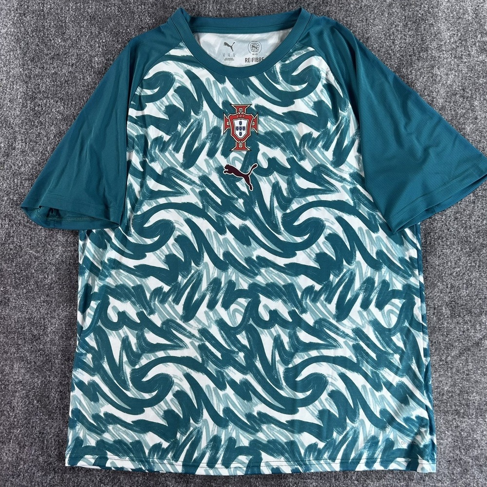 Men's Puma Green Portugal National Team 2026 Pre-Match Top Size XL